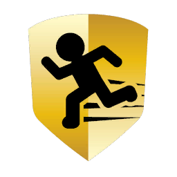 icon badge athlete gold