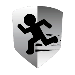 icon badge athlete silver